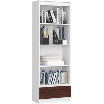Bibliothèque AKORD R60 60x35x180 cm avec tiroir