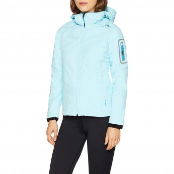CMP Softshell Jacket, Women, Turquoise, XL