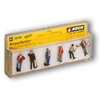 NOCH H0 Figuren Bauarbeiter 15110