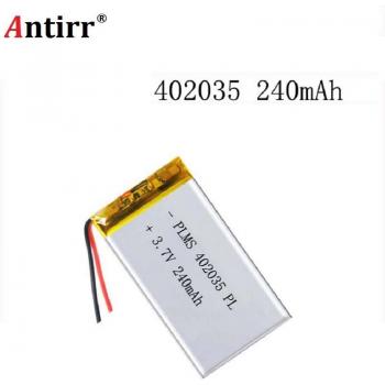 Batterie lithium 3.7V 250mAh pour appareils portables
