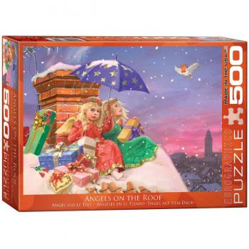 EuroGraphics Puzzle Engel auf dem Dach