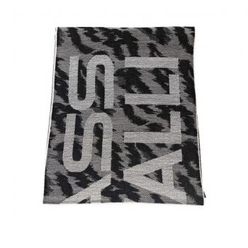 Grey Wool Scarf