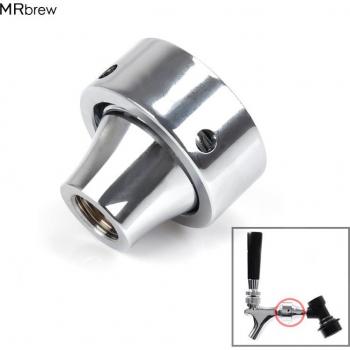 Chrome Beer Tap Quick Disconnect Fitting