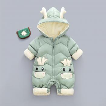Manteau en velours pour bébé 0-3 ans