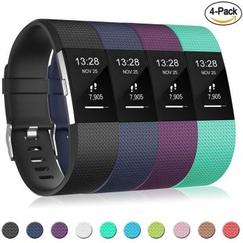 Gogoings Für Fitbit Charge2 Armband Original Fitbit Charge 2 Damen Herren Luxus Silikon