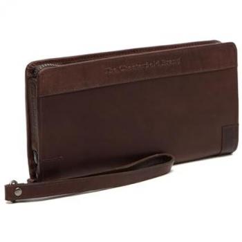 Coffret de Portefeuille Sofia Marron Chesterfield
