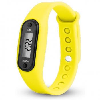 Reloj digital con podómetro