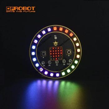 Kit Circular LED RGB y Zumbador para Micro:bit – DFRobot Micro