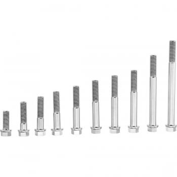 M8 Titanium Flange Hex Bolt 40mm