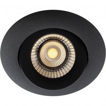 Luce da incasso SLC One 360° Dime LED nero dim-to-warm
