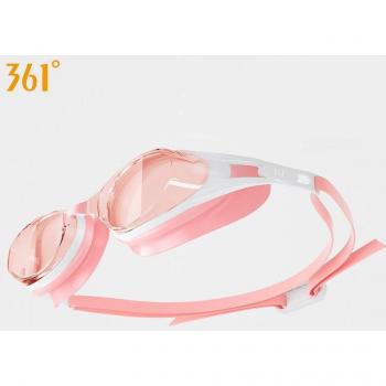 361 AquaShield Blue Goggle Set – Anti‑Fog, Waterproof, Electroplated