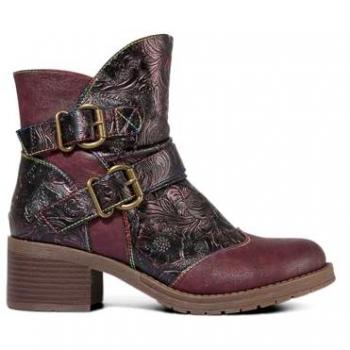 Joe Browns Bottines Tourbillons Métalliques Violets