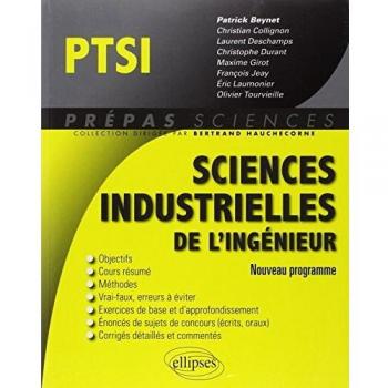 Sciences Industrielles de l'Ingénieur PTSI Programme 2013