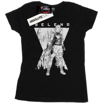 Camiseta Marvel Yelena Romanoff Black Widow en color negro