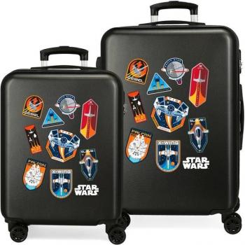 Juego de Maletas Star Wars con Badges ABS