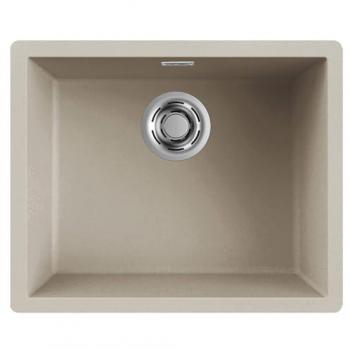 Lavello Elleci Incasso 1 vasca 55,6x45,6 Zen 105 Keratek Plus Champagne LKZ10595