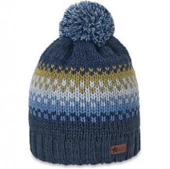 Bonnet tricoté à pompon marine Sterntaler