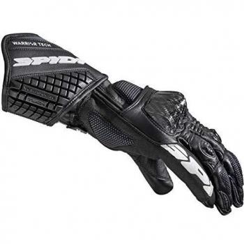 Spidi Carbo 5 Guanti Moto in Pelle Racing Nero M