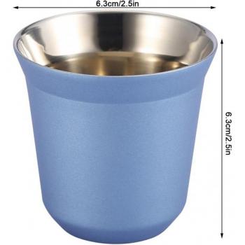 Taza Verde Doble Pared 85