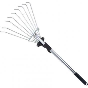 Telescopic Leaf Sweep & Dust Rake