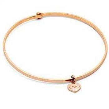 Pulsera Mr. Wonderful Amor Propio WJ30201 para mujer, color oro rosa