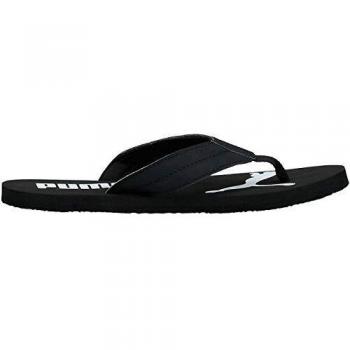 PUMA Cozy Flip, Sandalias de Playa, Unisex adulto, Negro Black/Castlerock, 37 EU