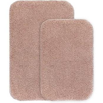Fluffy Microfiber Bath Rug Set
