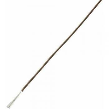 TRU Components 1572156 Litze LiY 1 x 0.50mm² Braun 10m