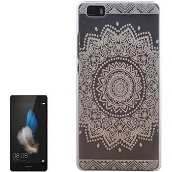 Fundas y estuches para teléfonos móviles, Estuche de flores para Huawei P8 Lite