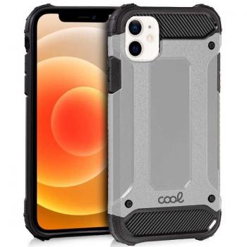 Capa Resistente Prata para iPhone 12 Mini