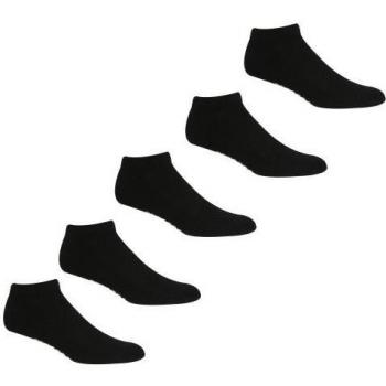 Regatta Unisex Adult Trainer Socks (Pack of 5) (Black)