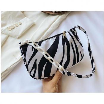 Bunte Zebra Handtasche für Frauen