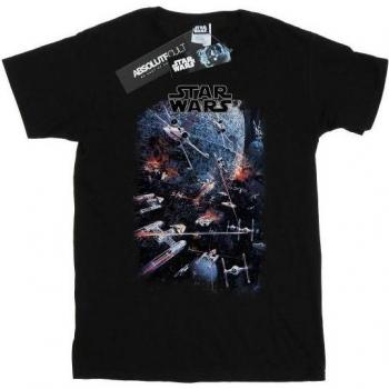 Maglietta Nera Star Wars per Ragazzi