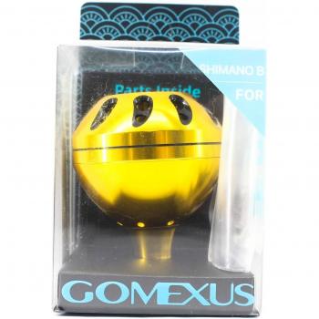 Bieleta de Ajuste Gomexus B45GDGDBK‑G, 45 mm, Negro y Oro, Compatibilidad Shimano B