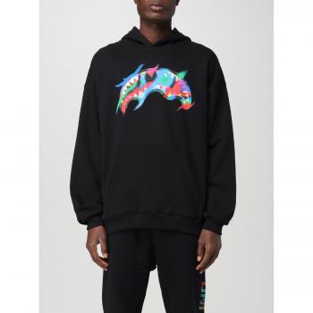 Sweatshirt noir à capuche Sprayground, XL