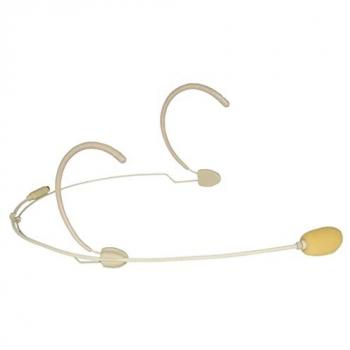 Audac CMX 826 S: Beigefarbtes Kondensatormikrofon‑Headset