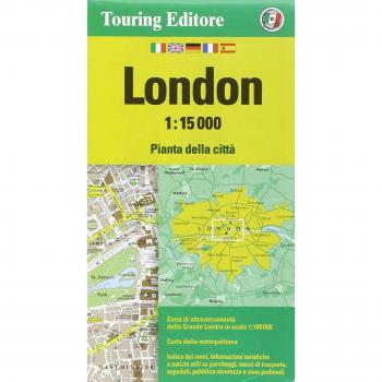 London 1:15.000. Pianta della città. Ediz. multilingue