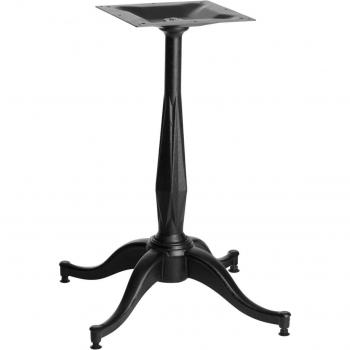 Pie de mesa negro Gustavo VEGA; 48x48x72 cm