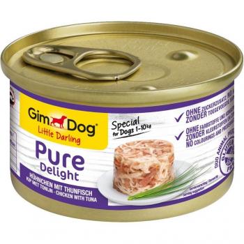 Gimdog Pure Delight Pollo Y Atún Para Perros 85 Gr