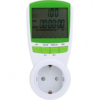 EU Plug Wattage Analyzer