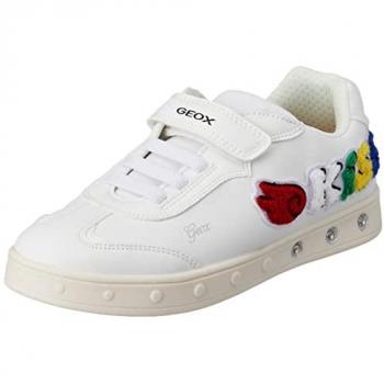 Geox Skylin Kinder Tennisschuhe in bianco EU 34