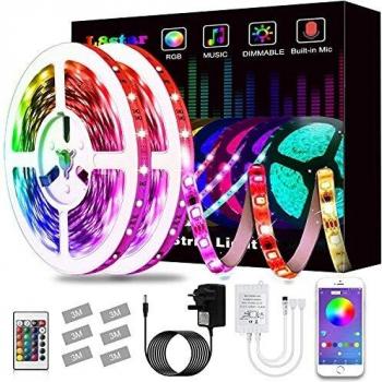 L8star 10.2m/33ft Smart RGB LED Lights for Home Decoration