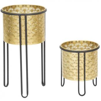 Vasi Glissy Stand Coppia -B