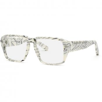 Gafas Philipp Plein VPP081 MARMORIZED Ivory 55 para Hombre