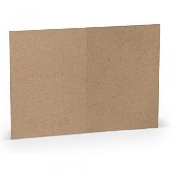 100 Stück B6 Hochkraft Doppelkarte von Paperado