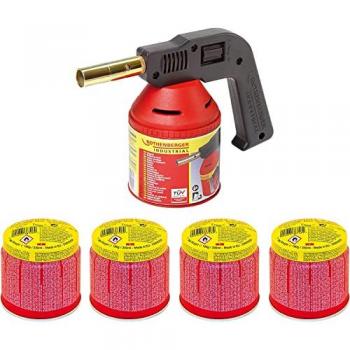 RoFlame Lötlampe 1.750 °C mit Kartuschen-Set