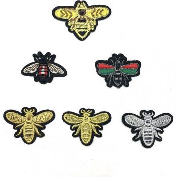 Abeille Brodée Mini Lot 20