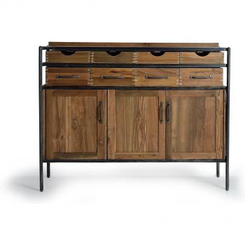 Buffet design en teck et manguier
