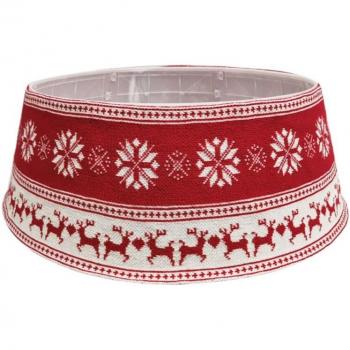 Winterfestes Dekoset für den Weihnachtsbaum inklusive Elchfigur (30 Zoll)
