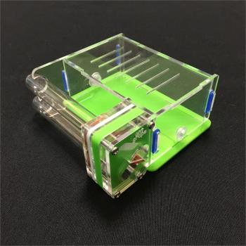 Cellule d'élevage pour fourmis, 2 tubes d'alimentation